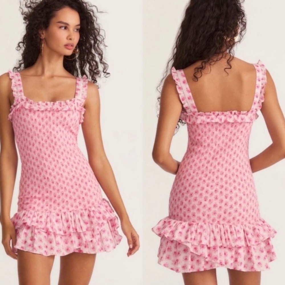 Love shack fancy Breyer dress pink divine size p nwt